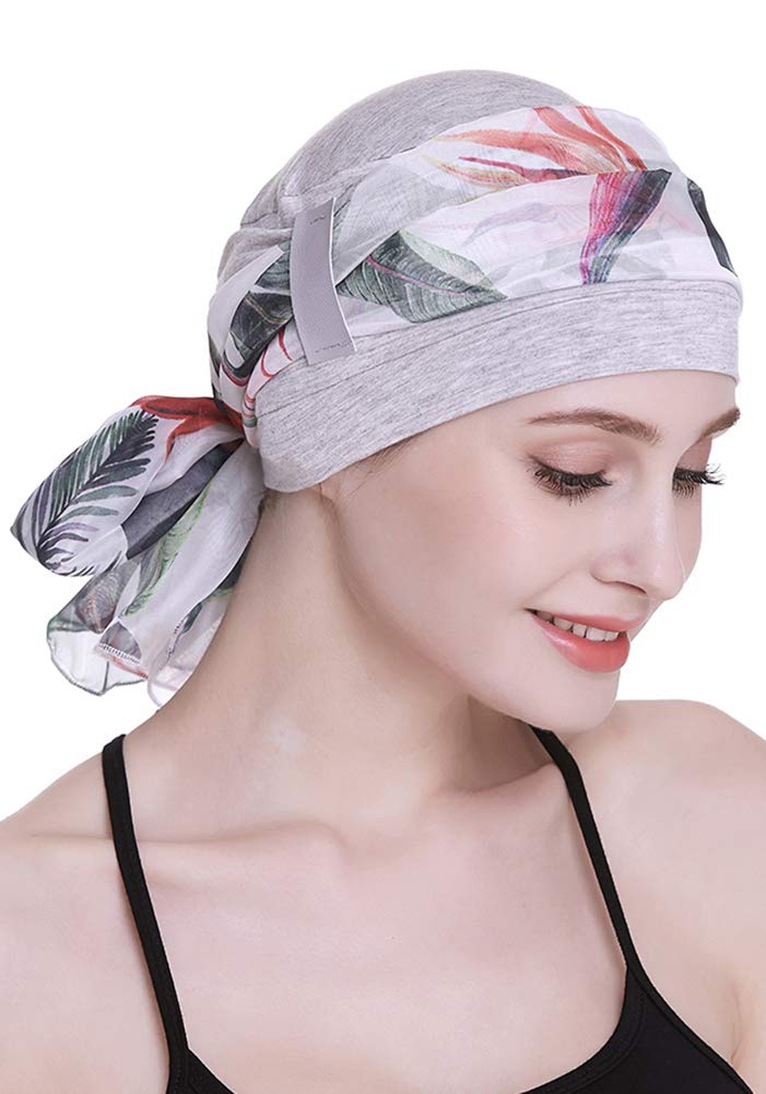 FocusCare Chemo Caps For Hair Loss Women HeadWraps Scarfs Wig Accessories Headcover - Image 3
